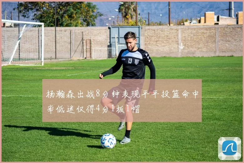 杨瀚森出战8分钟表现平平投篮命中率低迷仅得4分1板1帽